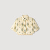 Calaventa Paisley print crop top Light Yellow
