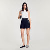 Basics Embroidered Vest Top White