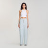 Oasis Beaded And Rhinestone Tank Top White