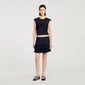 Abi Draped T-Shirt Black