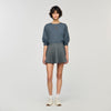 Ezrane T-Shirt With Embroidery Grey