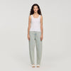 Isia Vest Top With Lace Detail White