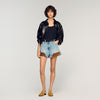 Isia Vest Top With Lace Detail Black