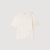 Marbella Cotton T-Shirt With Lace Detail ECRU