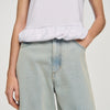 Ruffle Top White