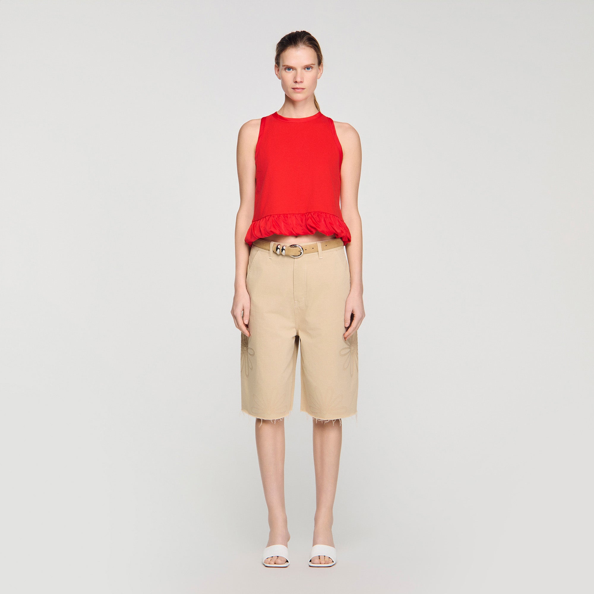Tulipa Ruffle Top Red