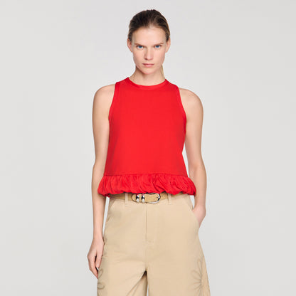 Tulipa Ruffle Top Red