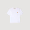 Maisie Horse Embroidery Cotton T-Shirt White