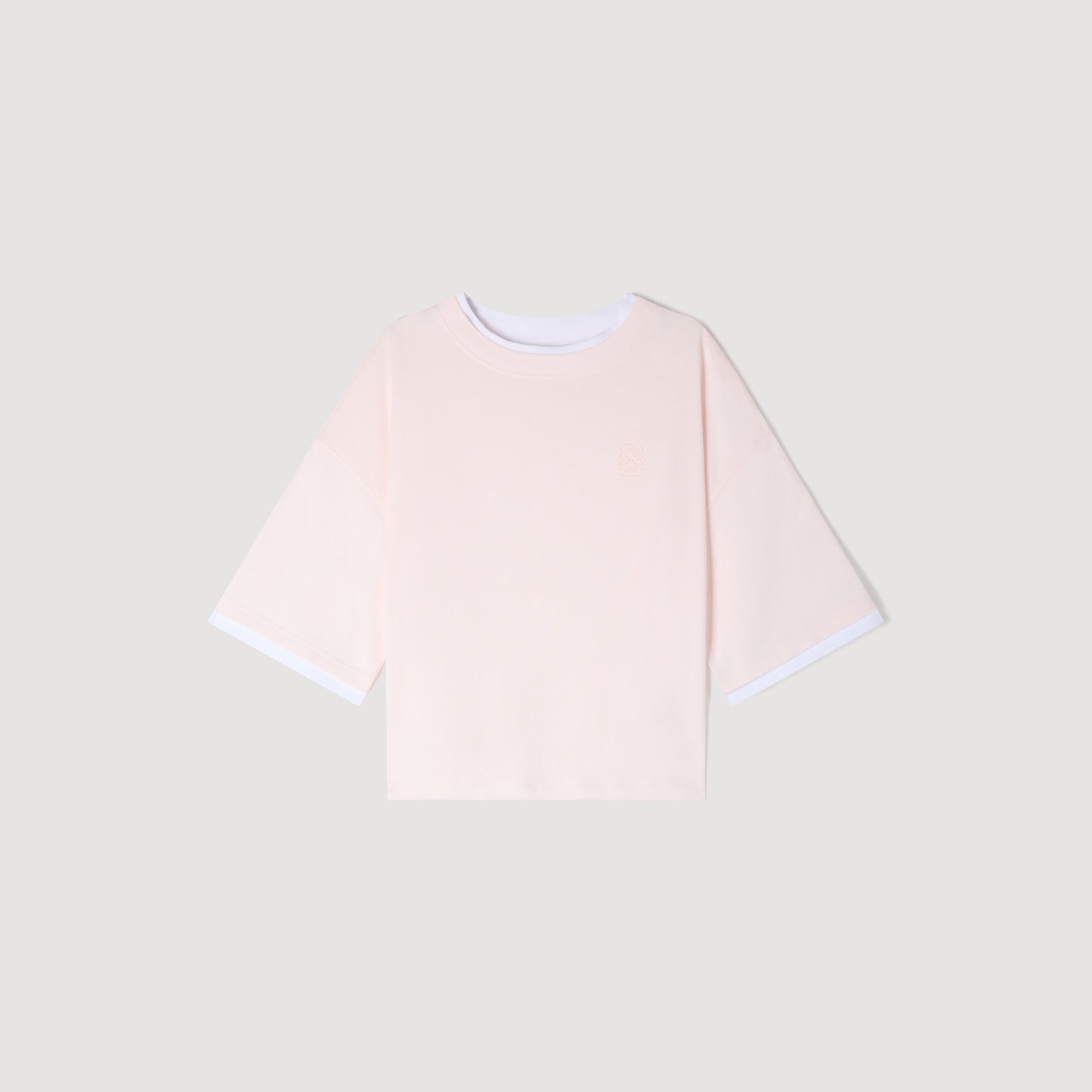 Thileo T-Shirt With Contrasting Trim LIGHT PINK