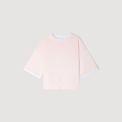 Thileo T-Shirt With Contrasting Trim LIGHT PINK