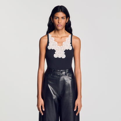 Sofie  Top Black