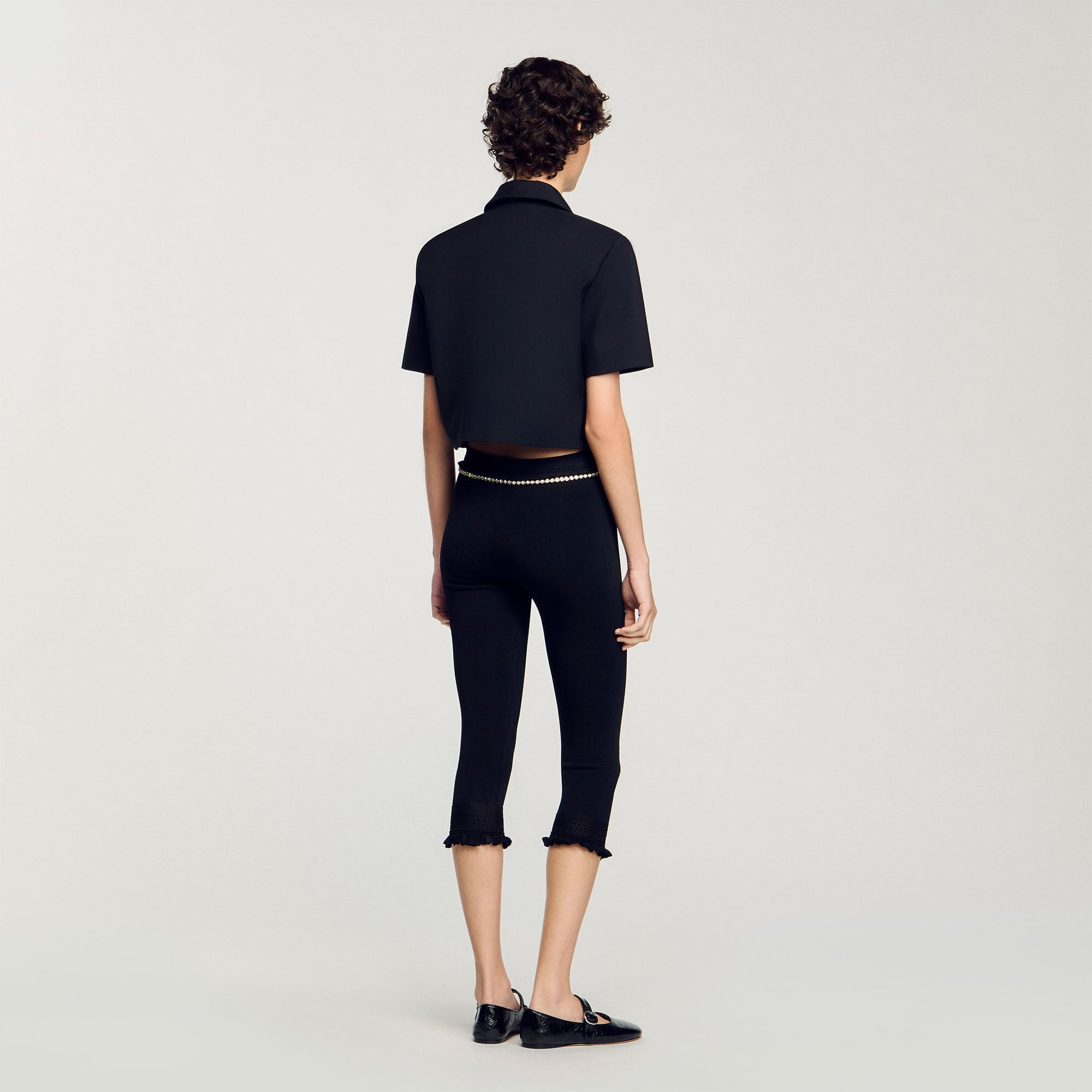 Short-Sleeved Jacket Black