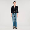 Amor Short Tailored Jacket Black