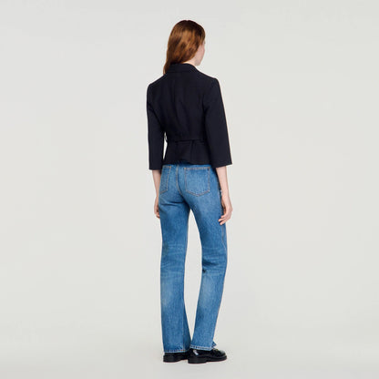 Amor Short Tailored Jacket Black