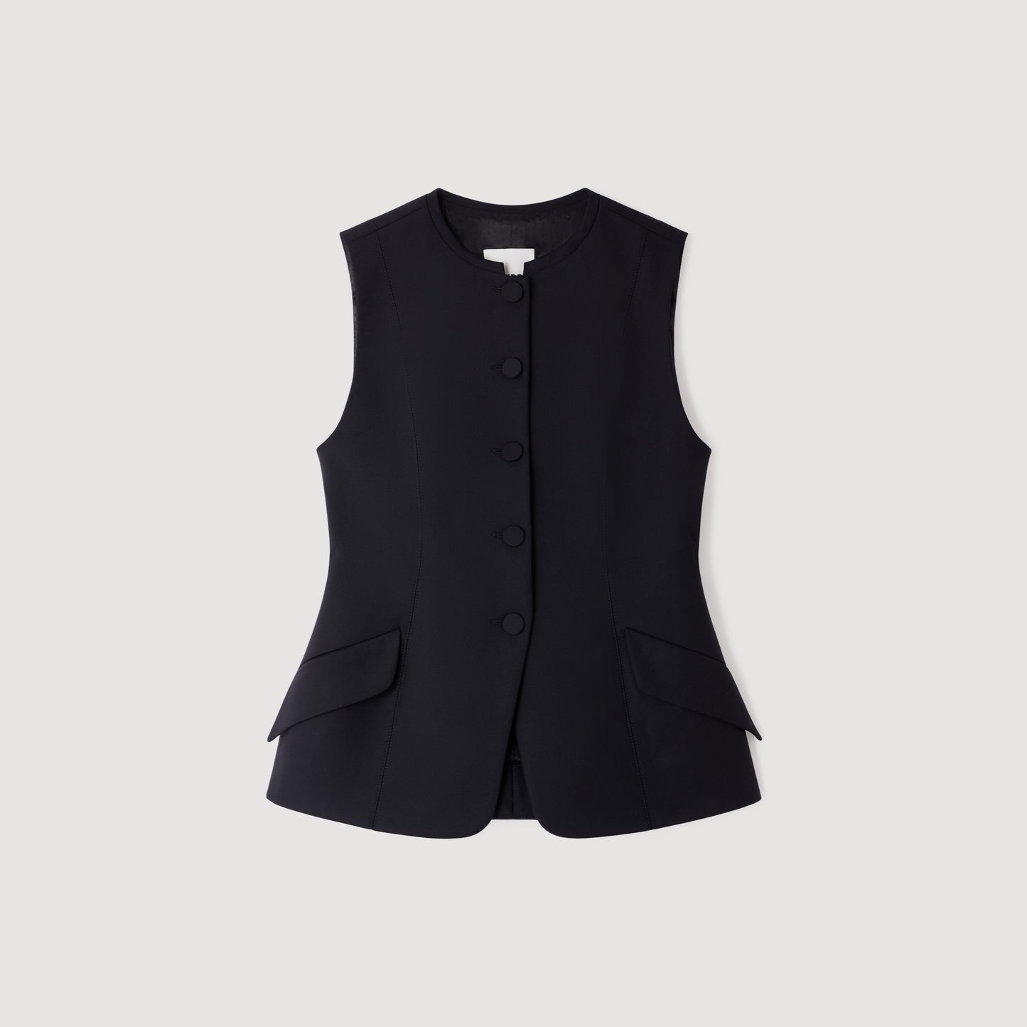 Monroe Peplum Jacket Black