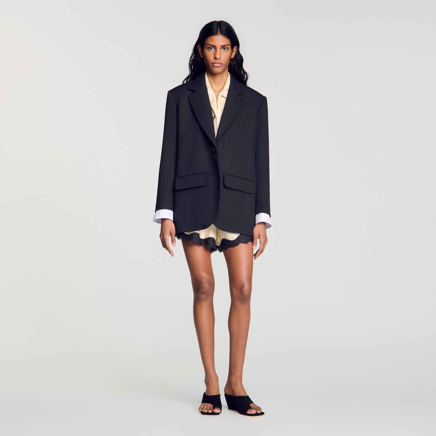 Basilencia  Suit Jacket Black