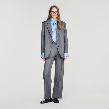 Mireille  Suit Jacket Dark Grey