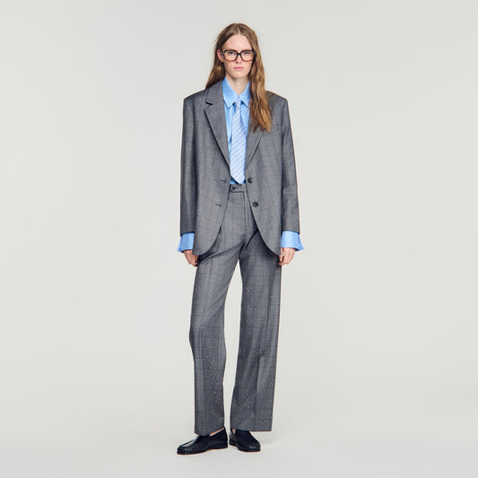 Mireille  Suit Jacket Dark Grey