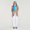Valencia  Suit Jacket Brown