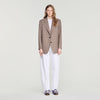 Valencia  Suit Jacket Brown