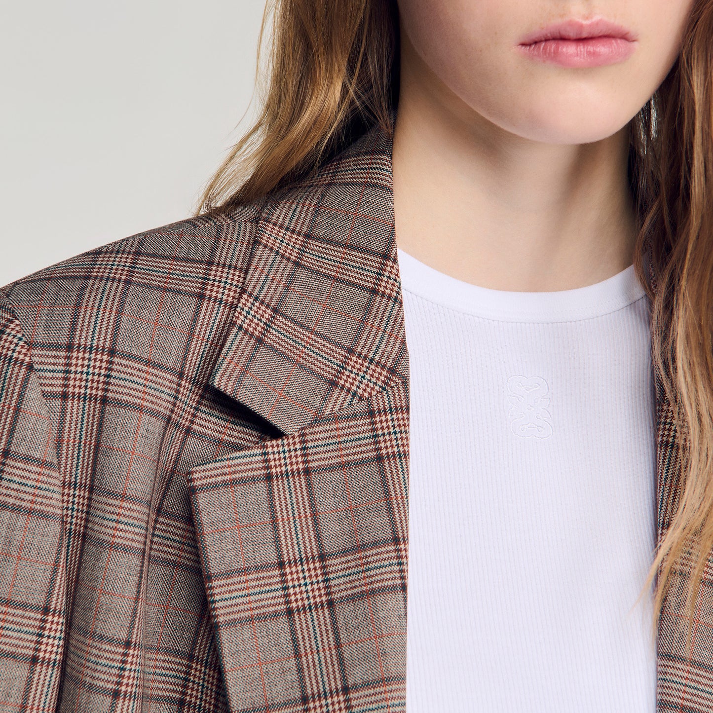 Valencia  Suit Jacket Brown
