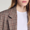 Valencia  Suit Jacket Brown