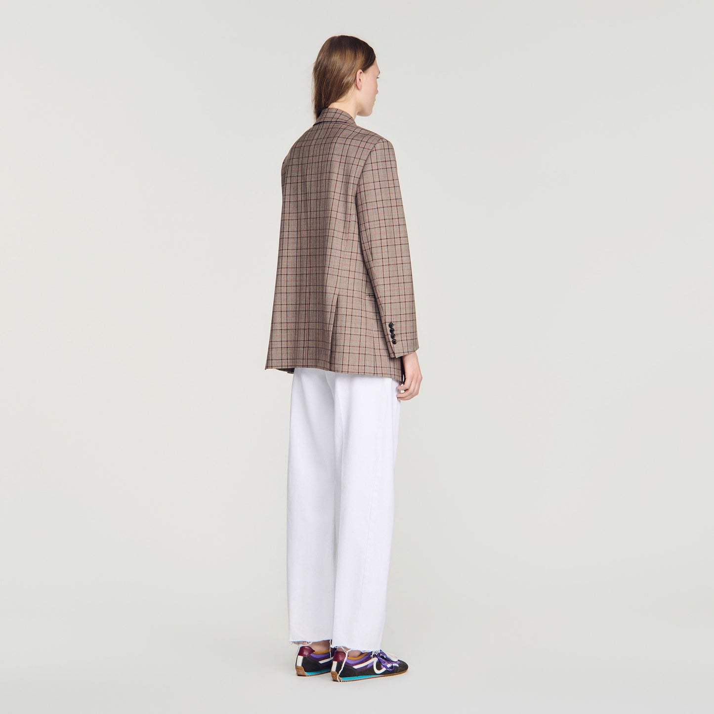 Valencia  Suit Jacket Brown