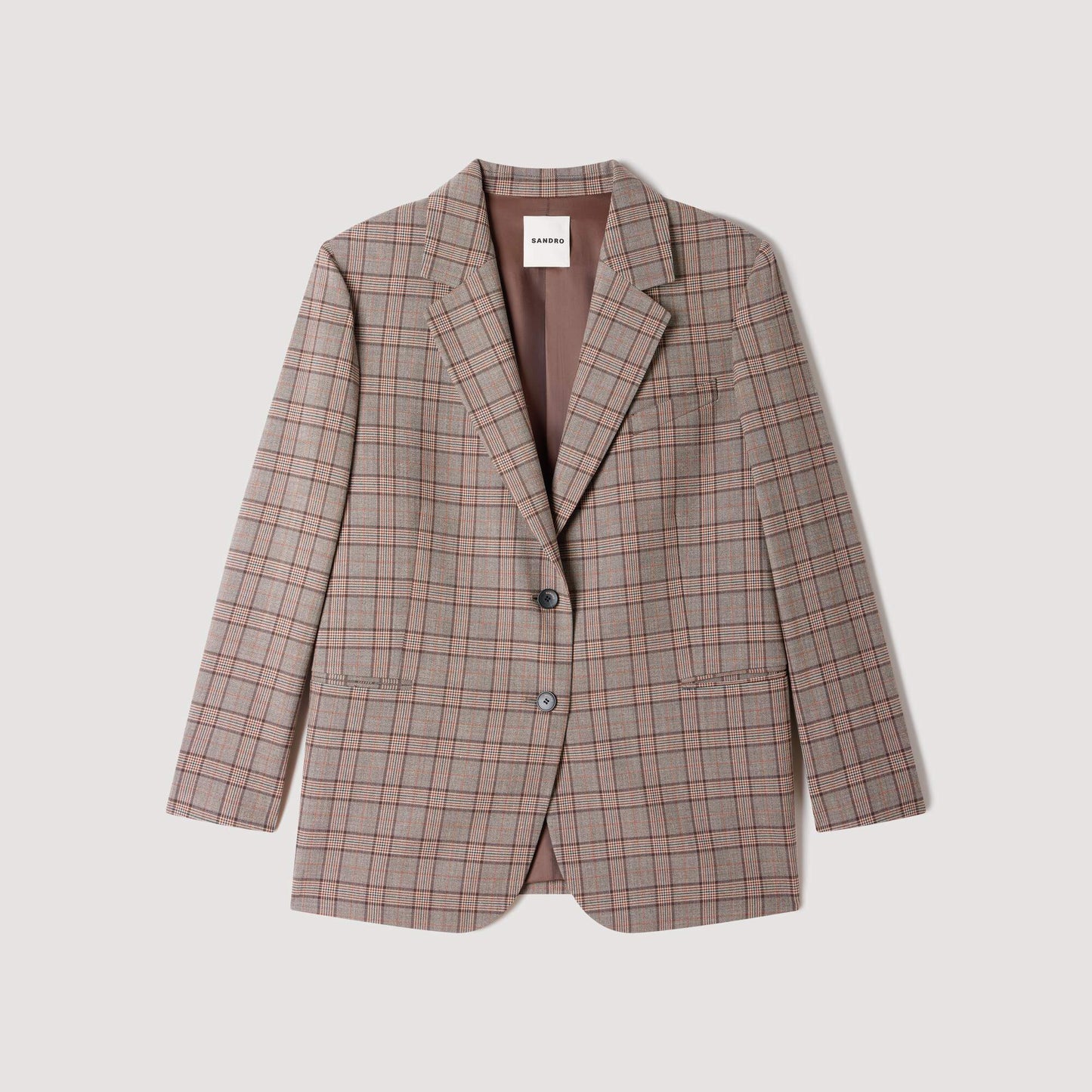 Valencia  Suit Jacket Brown
