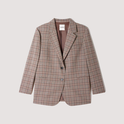 Valencia  Suit Jacket Brown