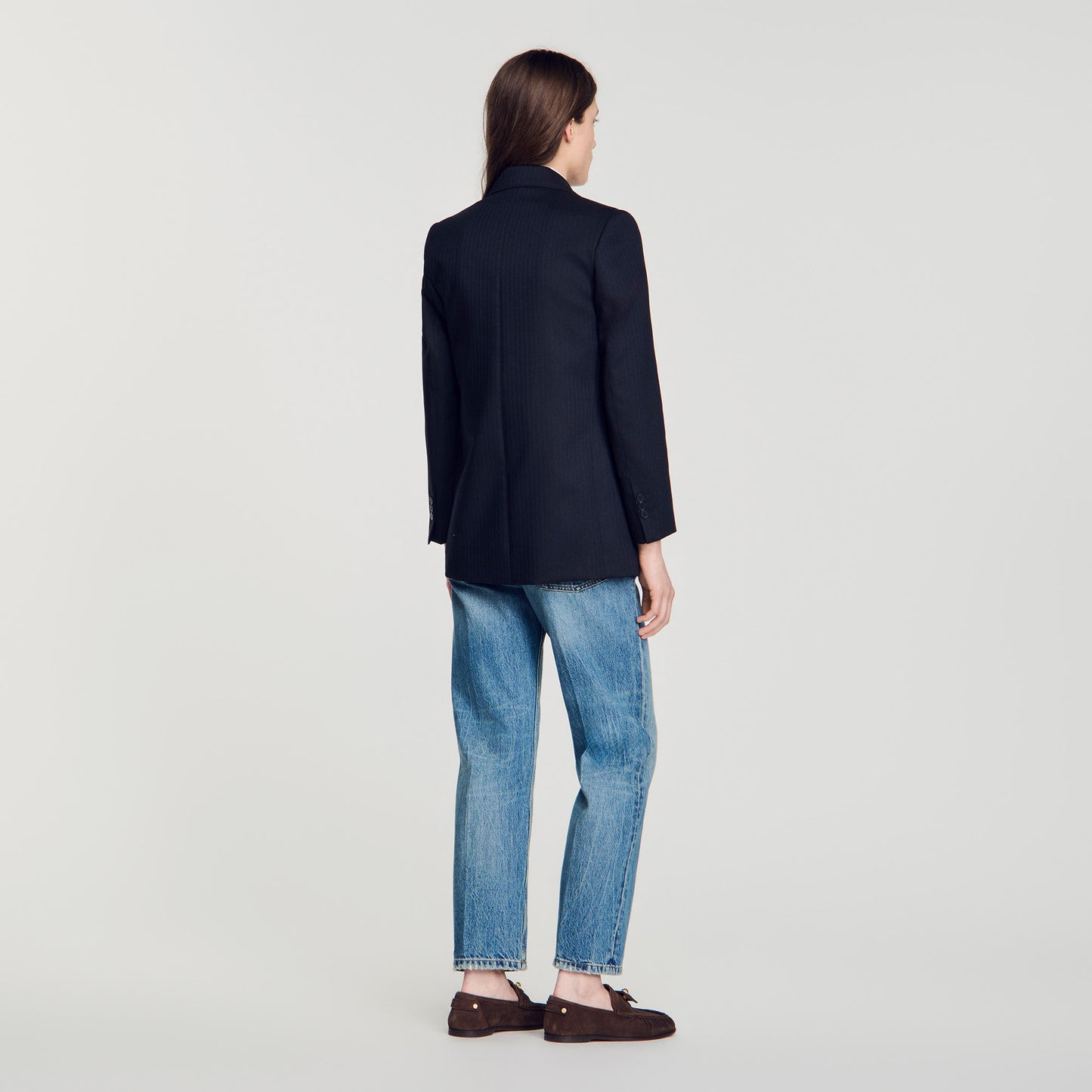 Arancella  Suit Jacket Navy Blue