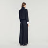 Portivana Short jacket with standing collar Black