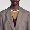Alix Wool suit jacket Greige