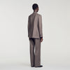 Alix Wool suit jacket Greige