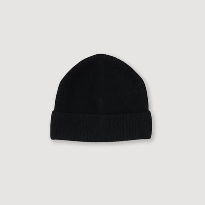 Beanie Cashmere Cashmere Hat Dark Black