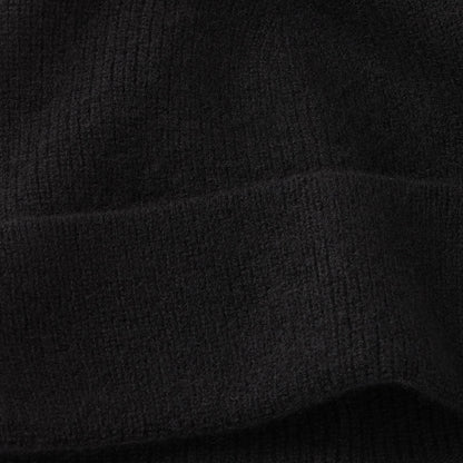 Beanie Cashmere Cashmere Hat Dark Black