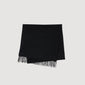 New Solid Scarf Wool And Cashmere Scarf Black