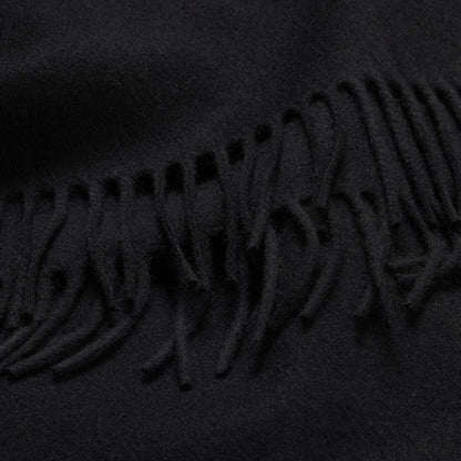 Wool And Cashmere Scarf Black
