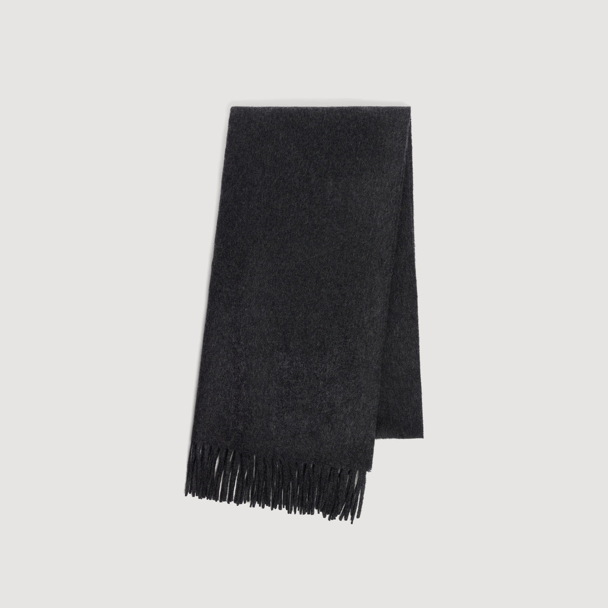 New Solid Scarf Wool and cashmere scarf Mocked Grey