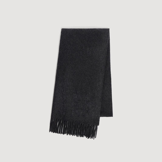 New Solid Scarf Wool and cashmere scarf Mocked Grey