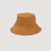 Bob Open Edge Cotton Bucket Hat Camel