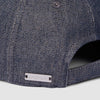 Denim Cap With Logo Chambray