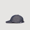 Denim Cap With Logo Chambray