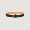 Leather Belt BlackBlack Brown