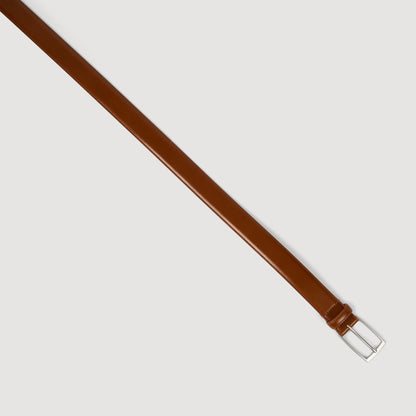 Classic Belt Glazed Leather Belt COGNAC