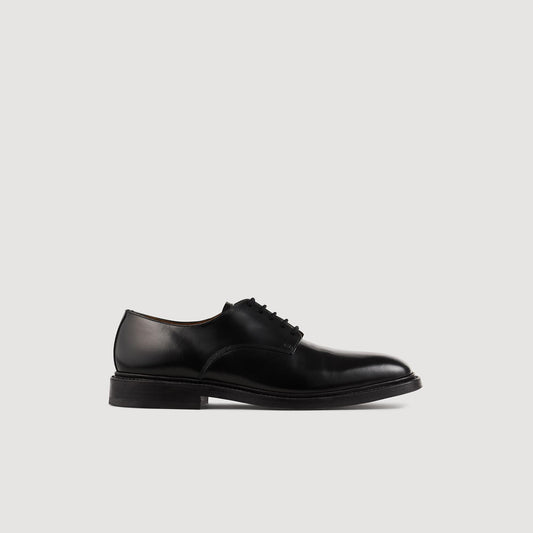 Derby Goodyear Patent Leather Derbies Black