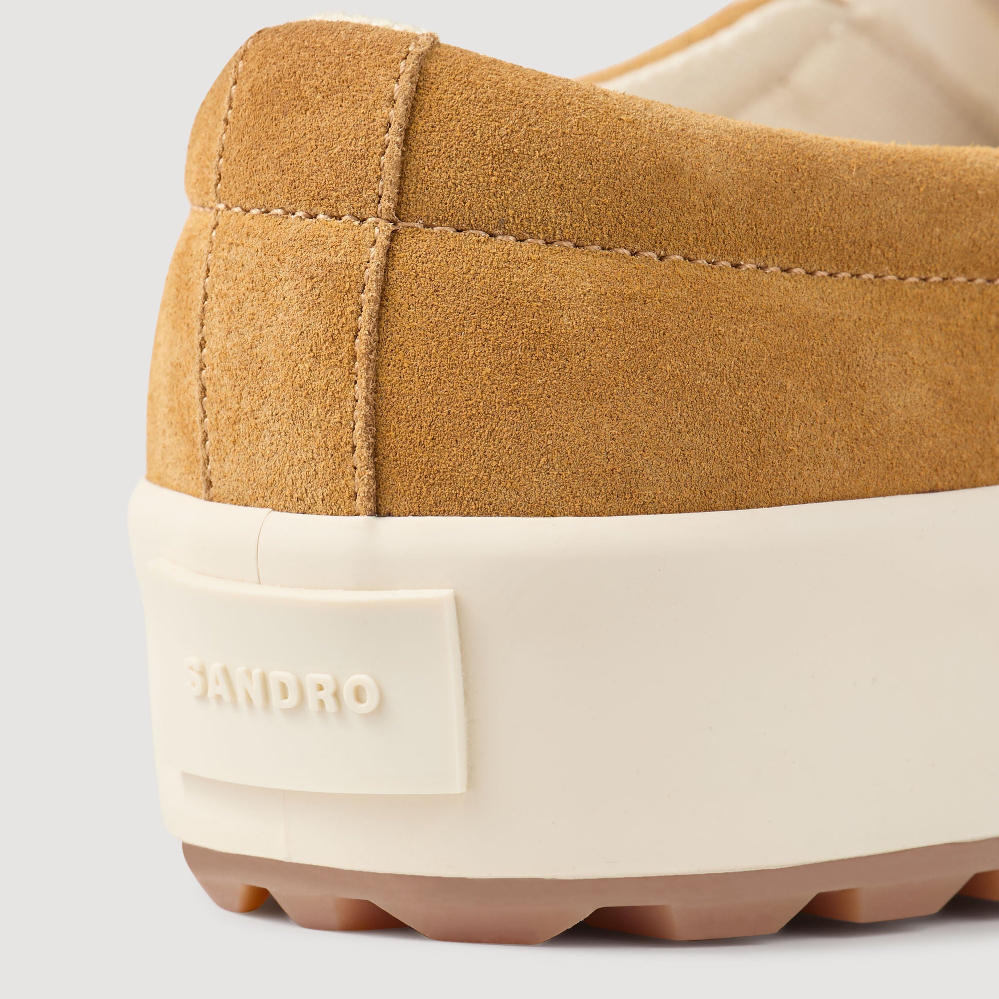 Vulca Slip-On Split Leather Slip-Ons Camel