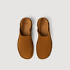 Suede Slipper Split Leather Slippers Cognac