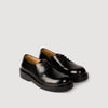 Chunky Derby Patent Leather Derbies Black