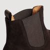 Chelsea Suede Boots Split leather Chelsea boots Chocolate
