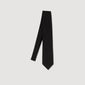 Silk Tie Silk Jacquard Tie Black